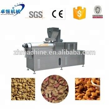Large Capacity Twin Screw Texture Extruder Pet Food Production Processing Line Machines