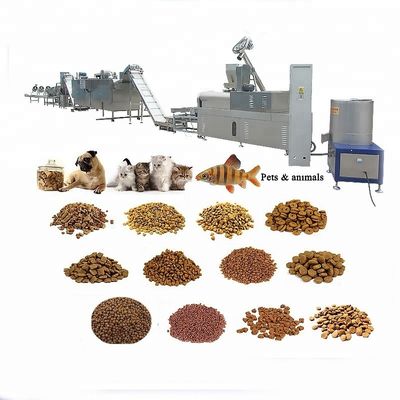 Floating Fish Feed Mill Pellet Extruder Machine with Siemens Main Motor from Zhuoheng