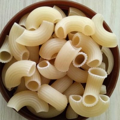 Condition Industrial Macaroni Links Manufacturing Machine with Single Screw Extruder