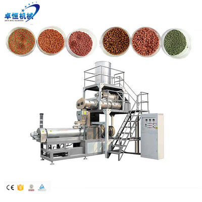 Simple Operation Floating Fish Feed Pellet Making Machine with Screw Core Components