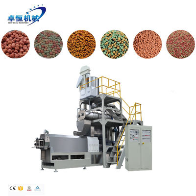 5 Ton/H Full Automatic Animal Pet Fish Food Feed Making Machine 23*3*3m
