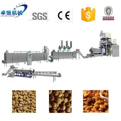 Simens Main Motor Controlled Automatic Dog Pet Food Making Machine for Production
