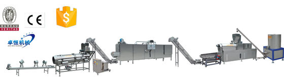 Small Dry Pedigree Dog Food Pellet Extrusion Equipment with Delta Inverter Technology