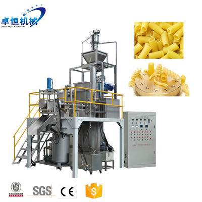Fully Automatic Macaroni Pasta Extruder Production Line with Advanced Processing Types