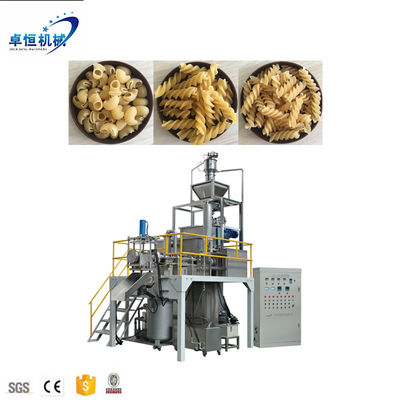 Fully Automatic Macaroni Pasta Extruder Production Line with Advanced Processing Types