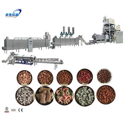 2 Tons Per Hour Full Automatic Pet Food Processing Machine for Meat Meal Raw Materials