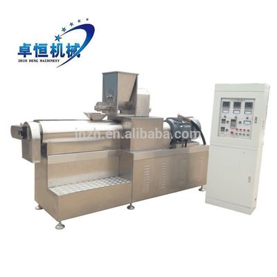 Floating Fish Feed Pellet Machine for Twin Screw Extrusion Processing Type and Output