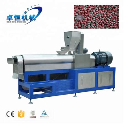 Floating Fish Feed Pellet Machine for Twin Screw Extrusion Processing Type and Output