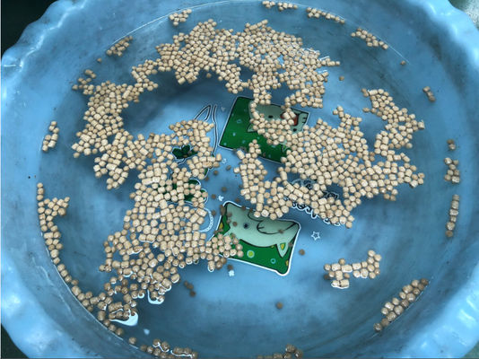 Silvery Floating And Sinking Fish Feed Pellet Extruder Machinery With High Technology