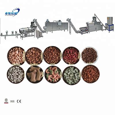 Engine Core Components Pet Food Making Machine 15000*2500*4000MM for Automated Output