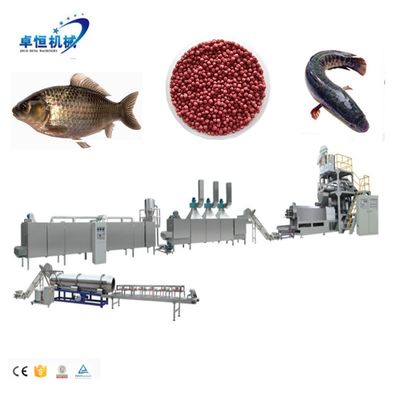 Auto CAD Layout Twin Screw Extruder for Fish Shrimp Feed Food Processing Line Plant