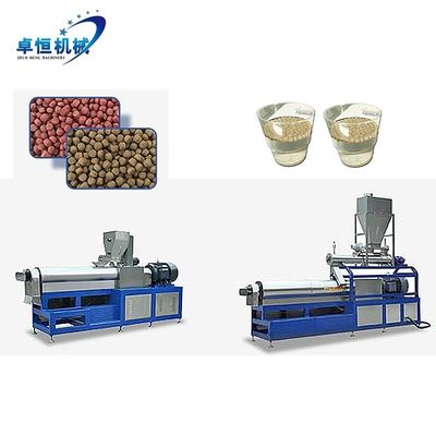 Auto CAD Layout Twin Screw Extruder for Fish Shrimp Feed Food Processing Line Plant